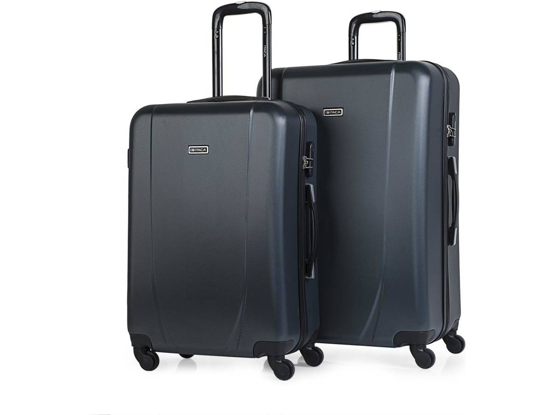 Conjunto de Maletas de Viaje ITACA ABS Negro (170 L)