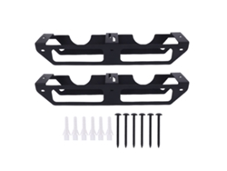 Soporte De Pared De 2 Piezas Para Amoladora Angular Con Gancho De Alambre, Organizador Vertical Para Garaje/taller.