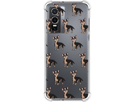 Carcasa para Vivo Y76 5G TUMUNDOSMARTPHONE Dibujos Antigolpes Perros 11 Multicolor