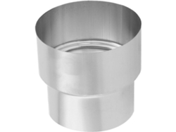 Adaptador Reductor De Conducto De Chimenea De Acero Inoxidable (ø110 Mm/ø50 Mm)