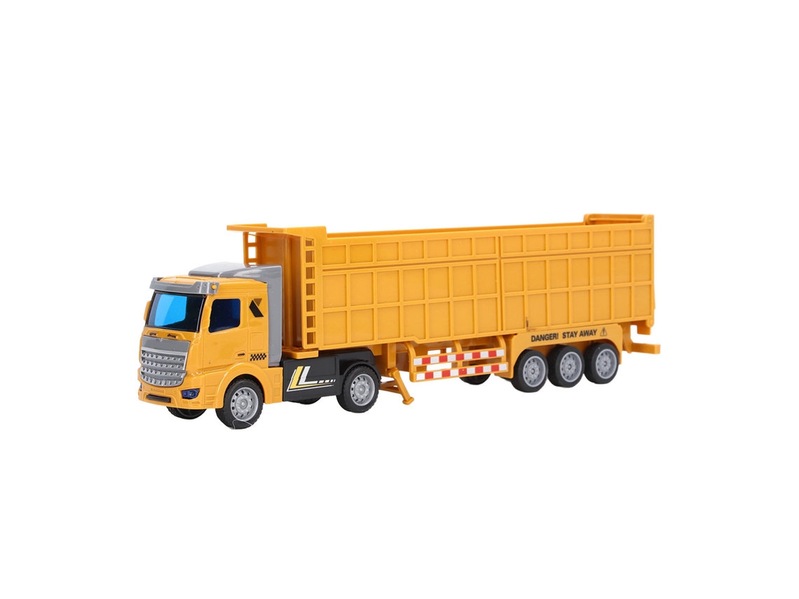 Dan26-modelo De Camión Contenedor A Escala 1:48 Simulación Juguete Reutilizable Para Niños 3+ Años
