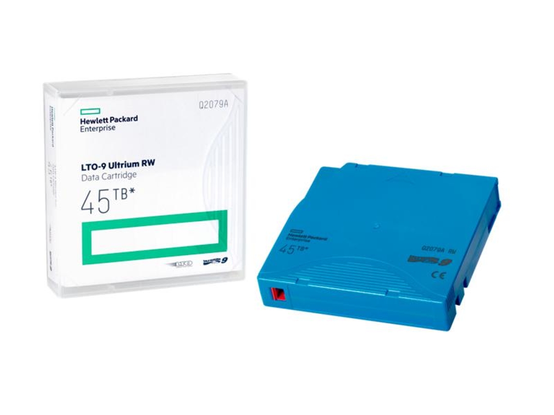 Cinta de datos en blanco de casete HEWLETT PACKARD Q2079A 45000 Gb Lto 1,27 cm