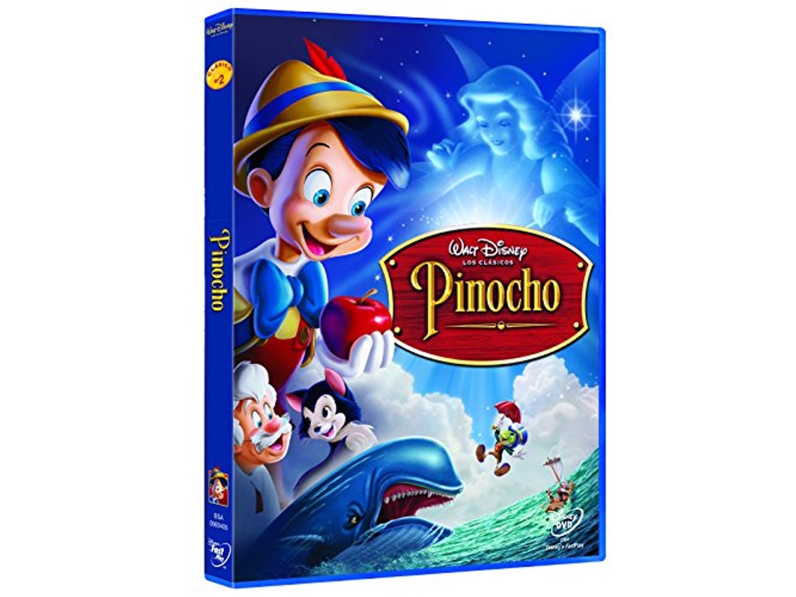DVD Pinocchio (De: Norman Ferguson, T. Hee, Wilfred Jackson, Jack Kinney - 1940)