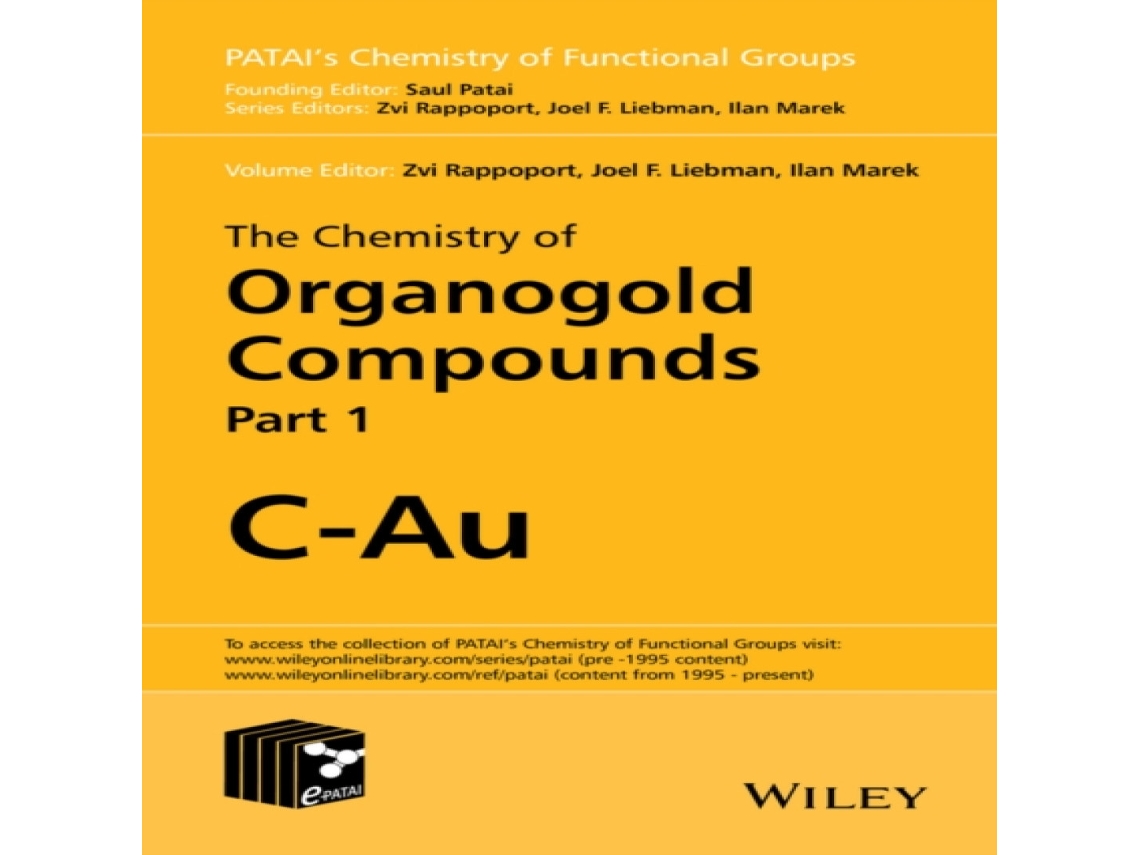 Libro Chemistry of Organogold Compounds 2 Volume Set de John Wiley Sons Inc (Inglés)