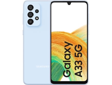 Smartphone SAMSUNG Galaxy A33 5G (6.4'' - 6 GB - 128 GB - Azul)
