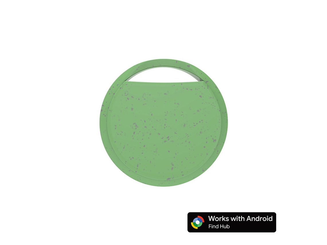Mini Tracker Anti-perda Dispositivo Digitallab Para Androidfind Hub Verde Ecológico