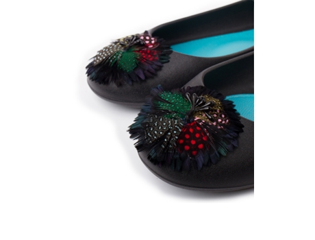 Zapatos OKA B Effie PVC para Mujer (36 - Negro-Licorice)
