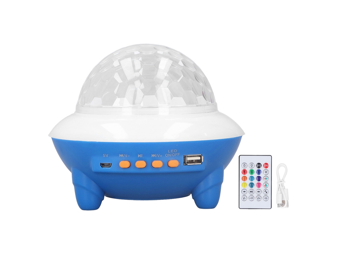 Proyector De Luz Esférico Rgb Bluetooth Con Carga Usb Y Música Para Fiestas, Karaokes Y Decoración Del Hogar.