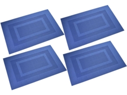 Juego De 4 Manteles Individuales De Pvc Antideslizantes Y Lavables Con Aceite, Ideales Para El Hogar Y Restaurantes.