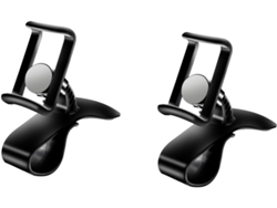 Soporte Ajustable Para Teléfono De Salpicadero De Coche De 2 Piezas Con