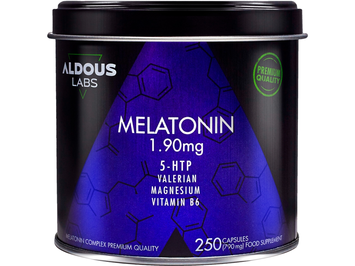 Complemento Alimentar Melatonina Con Magnesio, 5-htp, Valeriana Y Vitamina B6 Aldous Labs