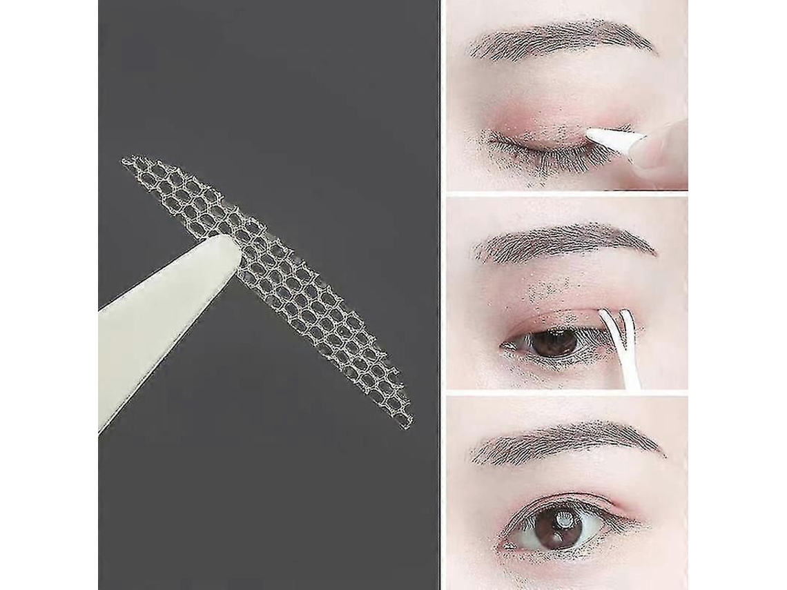 240 Unidades De Cinta Adhesiva Invisible Para Doble Párpado, Tela Natural, Color Beige Decolorado, Herramienta De Maquillaje.