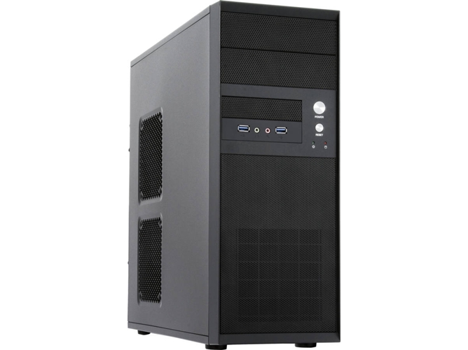 Caja PC CHIEFTEC CQ-01B-U3-OP (ATX Mid Tower - Negro)
