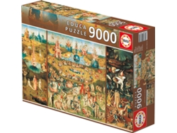 Puzzle 2D EDUCA Lo Jandín de las Delicias (Edad Mínima: 14 - 9000 Piezas)