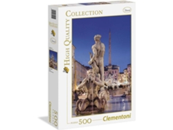 Puzzle CLEMENTONI Plaza Navona Roma (500 Piezas)