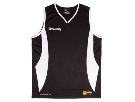Camiseta sin Mangas de Hombre para Fútbol SPALDING Jam Blanco (L)