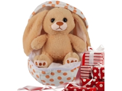 Adorno de Pascua de peluche | Hecho de peluche con cremallera | Para el hogar, la oficina y Gokoco