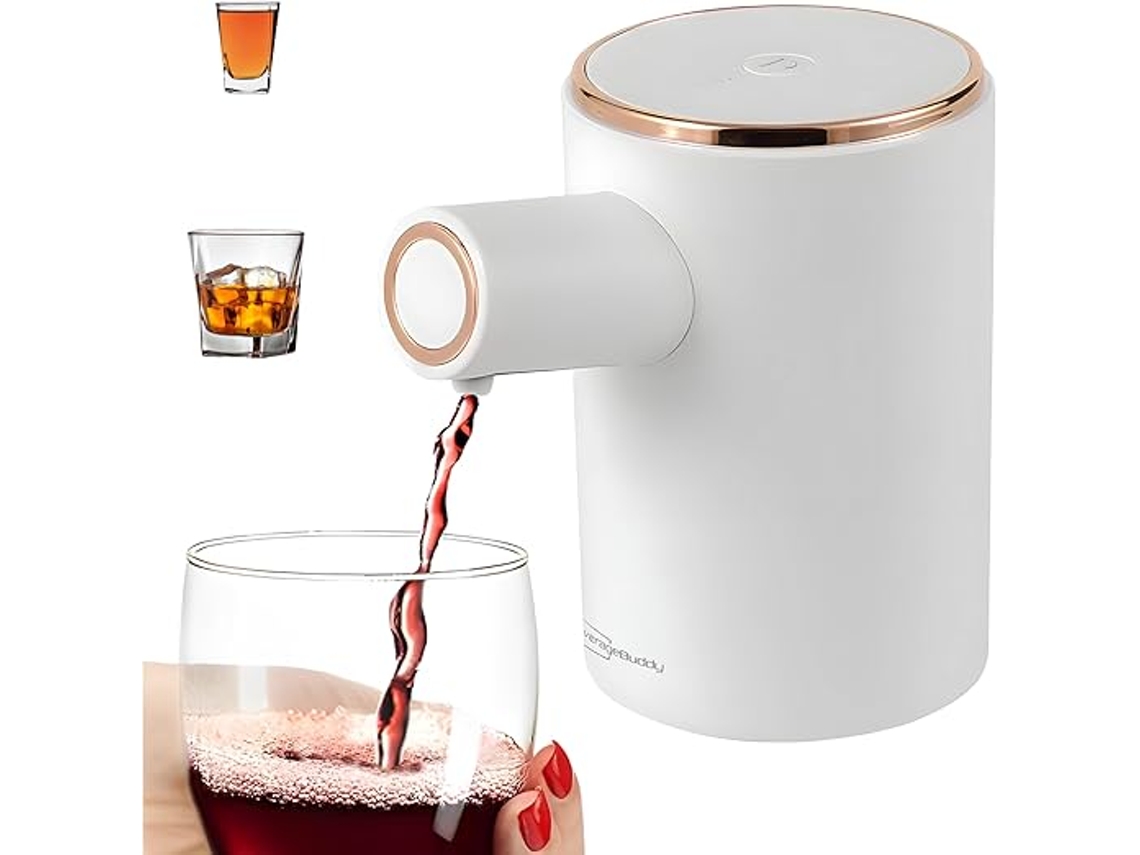 Aireador Eléctrico Vino, Dispensador Automático Para Vino, Whisky Y Licores