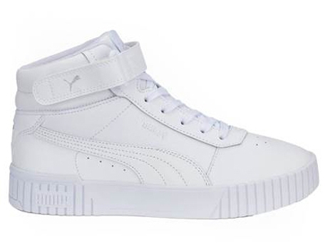 Zapatillas Deportivas PUMA Carina 20 Mid Mujer (Blanco - Material Sintético - 40)