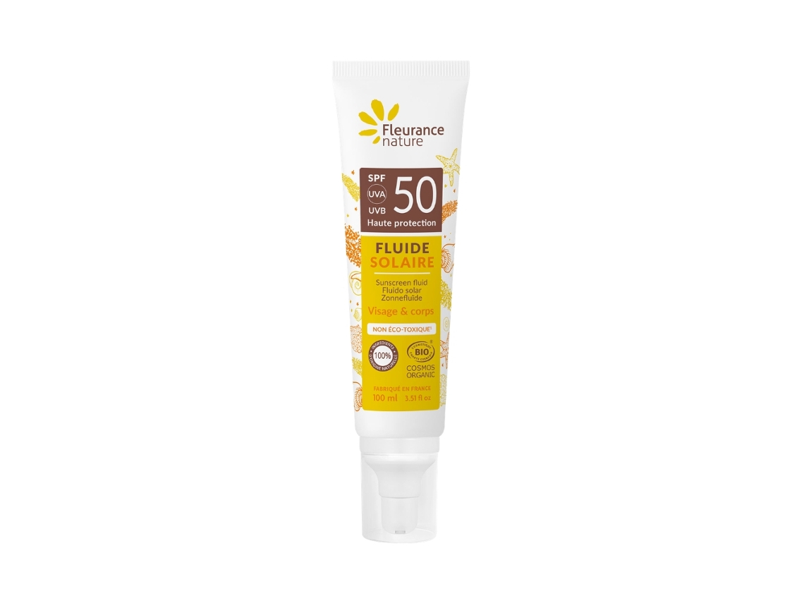 Fluido Solar Spf50 Cuerpo Y Cara Fleurance Nature 100ml