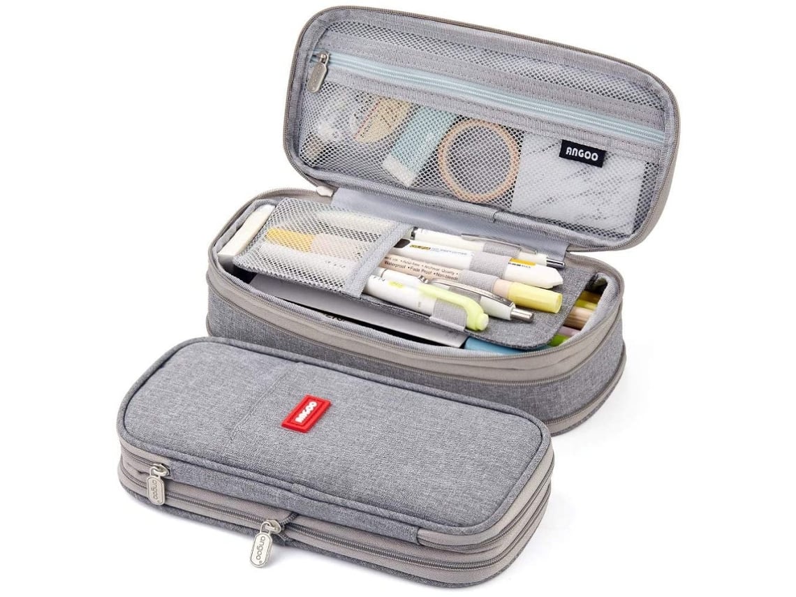 Office Box - Estuche Escolar De Silicona Con Tacto Suave. Edición Neve