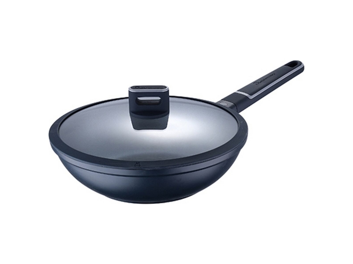 Sartén Wok Masterpro Indigo Negro Aluminio (Ø 28 cm)
