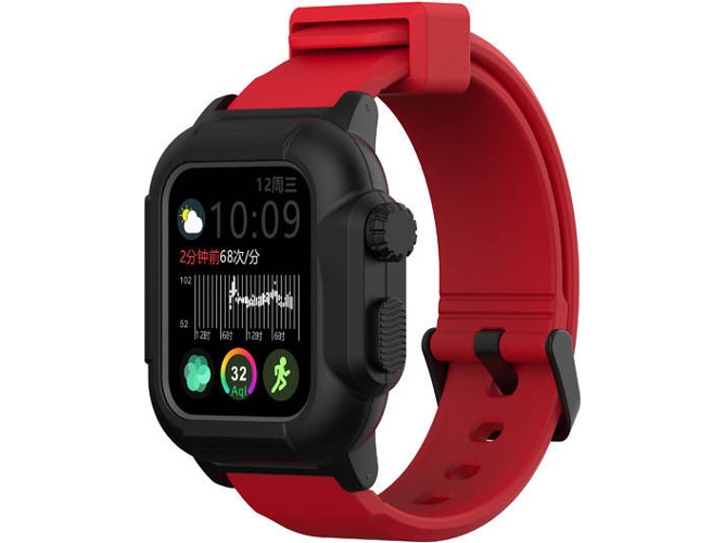 Carcasa WISETONY Apple Watch Series 4, 40 mm Rojo