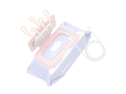 Calentador Portátil Usb Para Toallitas Húmedas Para Bebés, Ideal Para Viajes - Azul/rosa/blanco