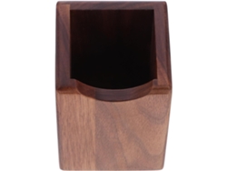 Besportble Organizador De Escritorio Amosfun De Madera De Nogal Y Oficina 10,00 X 7,60 X 7,60 Cm Pulgadas I...
