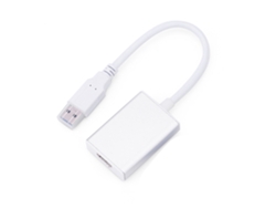 Adaptador Conversor Usb 3.0 Para Hdmi Display Gráfico Cabo Hd 1080p Para Pc Branco