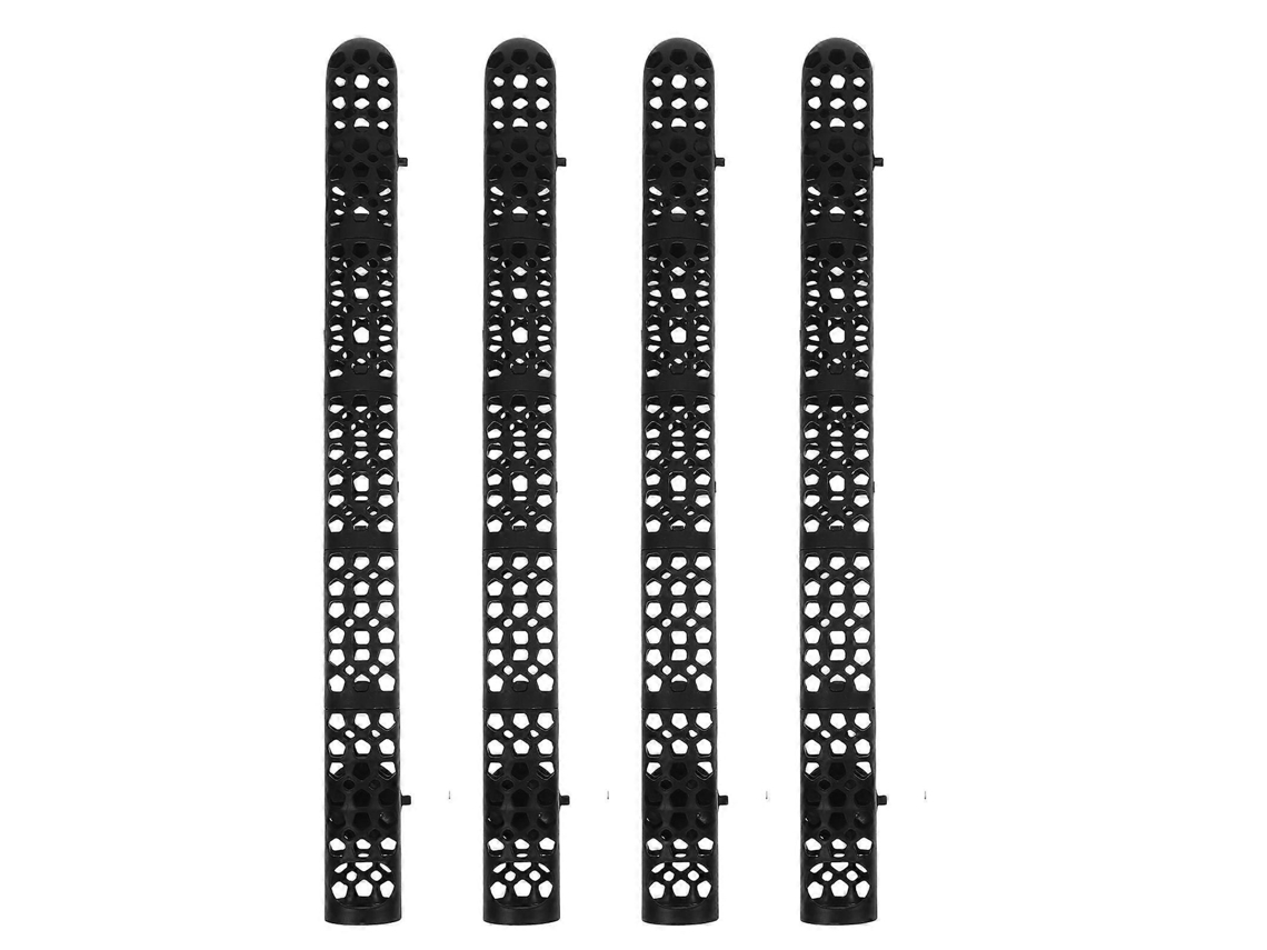 Juego de 4 fundas protectoras para calentador de acuario, funda protectora extraíble para varilla calefactora de 38 cm / 15 pulgadas, calentadores GOKOCO