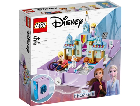 LEGO: Aventuras del libro de cuentos de Anna y Elsa (Edad Mínima: ‍5 - 133 Piezas)