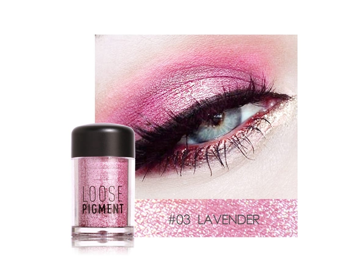 Pó De Sombras E Lábios Com Glitter - Maquiagem Suave, Duradoura E Segura - 12 Cores Naturais