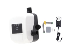 Bomba automática de refuerzo de presión de agua de 100 W y 24 V, miniatura, centrífuga, enchufe estadounidense de 100-240 V.