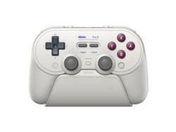 G Classic Edition-8bitdo Pro 3 Controlador De Juegos Trimodal Con Base De Carga, Gatillos De Efecto Hall Y Joystick Tmr