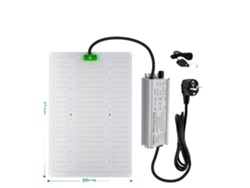 Lámpara LED de cultivo de espectro completo, regulable con interruptor UV, 120 W, UE