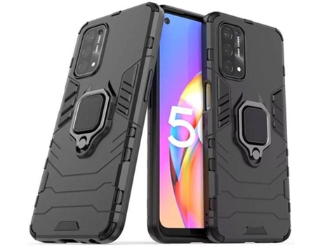 Carcasa Oppo A74 5G PHONECARE Military Defender Negro