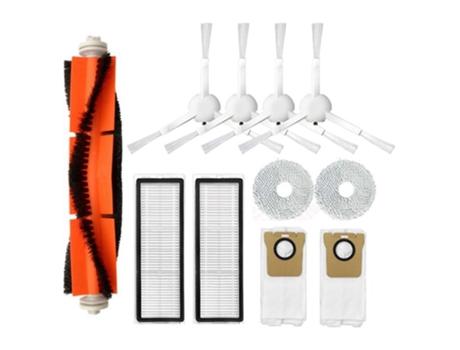 11 peças kit de acessórios para dreame s10/s10 pro escova principal filtro hepa