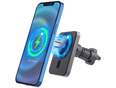 Cargador Sem Carro Estrutura Móvel Estação para iPhone 12 Mini YIZHOOD Negro