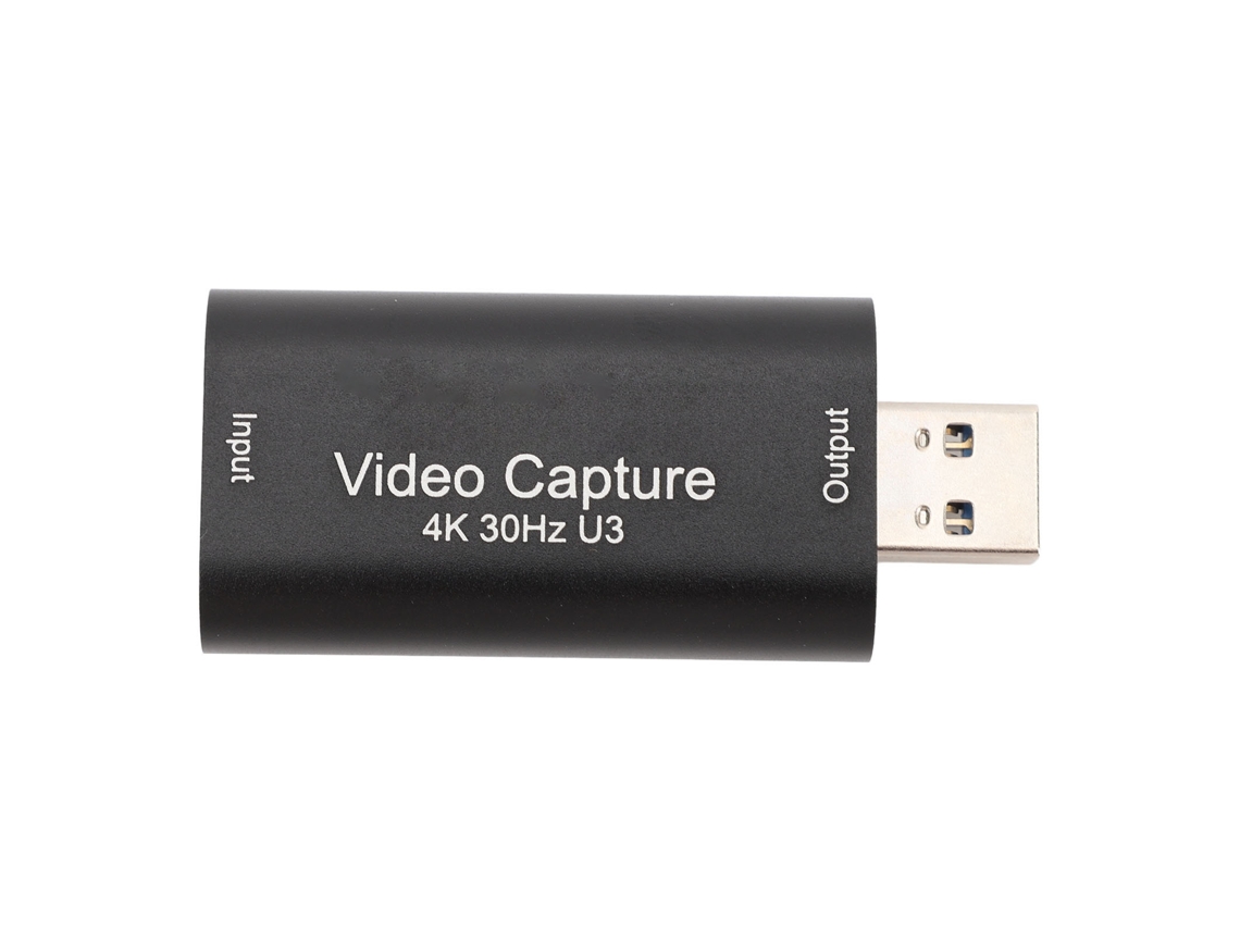 Tarjeta De Captura De Vídeo Usb 3.0 Profesional 4k 30hz 1080p 60hz Para Juegos Y Transmisión En Directo Windows Android Os X