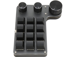 Teclado Mecánico De 12 Teclas, 3 Botones, Interruptor Rojo, Control