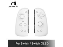 Mando Mobapad S1 HD/S1 S con joystick de efecto Hall, compatible con Nintendo Switch NS Oled, color blanco. Aeuzwr