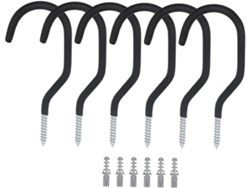 Juego de 6 ganchos reforzados para bicicleta. Slowmoose
