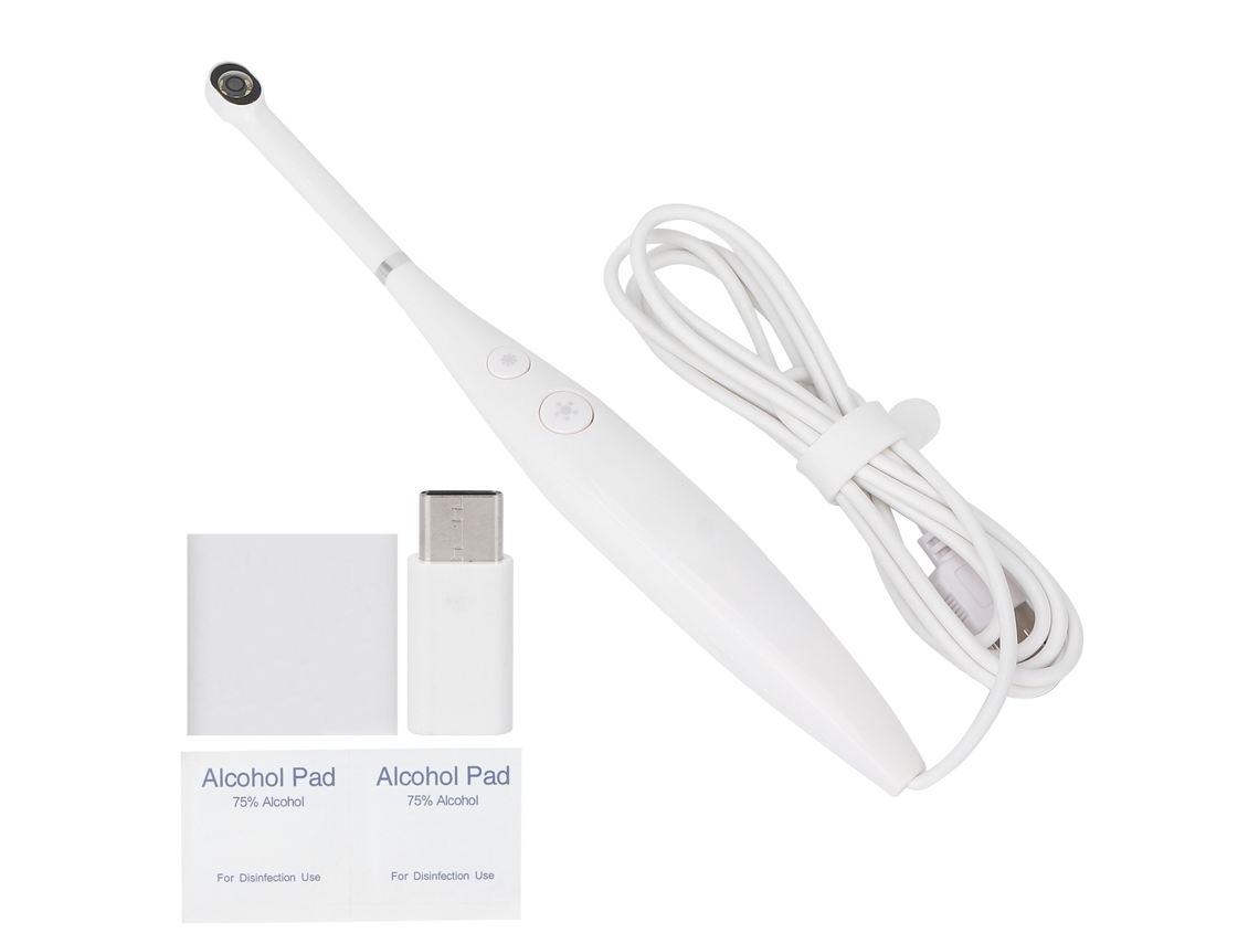 Cámara bucal dental, endoscopio portátil impermeable con USB de alta definición Laopipfu