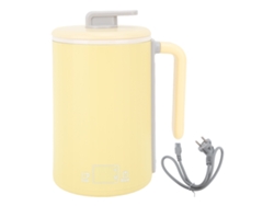 Hervidor Eléctrico, Calentamiento Rápido, Control Inteligente, Seguridad, Sistema Anti-secado, 450 Ml, Acero Inoxidable 304, Amarillo, Enchufe Europeo, 220 V.