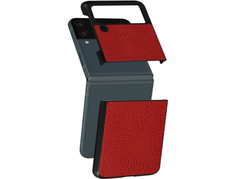 Carcasa Samsung Galaxy Z Flip 3 AVIZAR Serpiente Rojo