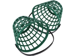 Cesta de plástico para pelotas de golf SFUSHOS de 2 piezas