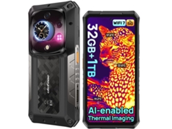 Teléfono inteligente 5G Ulefone Armor 28 Ultra 6.67" 32 GB 1 TB Android 15 10600 mAh 120 W Carga rápida Negro