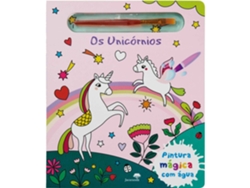 Libro Os Unicórnios Pinturas Mágicas com Água (Portugués)