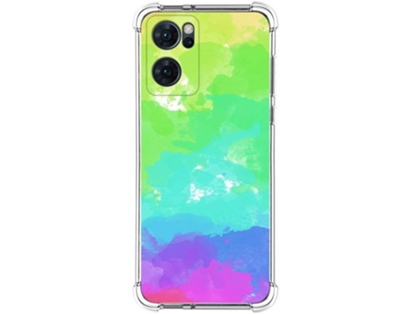 Carcasa para Oppo Find X5 Lite 5G TUMUNDOSMARTPHONE Dibujos Antigolpes Acuarela 03 Multicolor